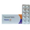 Febuxostat 40mg | Brand - Febulus-40 | Manufacturer - HECURE PHARMA | Pack of 1x10 Tab