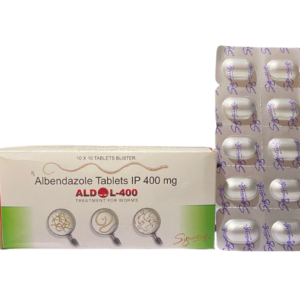 ANTIPARASITICS | Brand - Aldol-400 | Manufacturer - SIGNATURE PHARMA | Pack of 1x1 Tab