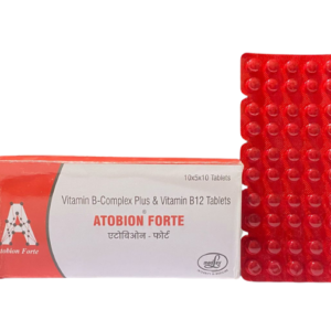 Vitamin B Complex With Vitamin B12 | Brand - Atobion Forte | Manufacturer - Medley Pharma | Pack Of 1X10 Tab