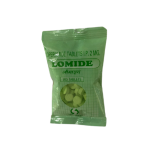 Loperamide HCL 2mg | Brand - Lomide | Manufacturer - Sanket | Pack of 100 Tab