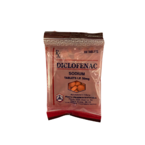 Diclofenac sodium 50 mg | Brand - Diclofenac Sodium | Manufacturer - PENTA | Pack of 100 Tab
