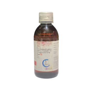 Cough Syrup - Levosalbutamol Sulphate 1 mg , Ambroxol Hydrochloride 30 mg & Guaiphenesin 50 mg | Brand - Chupp LS | Manufacturer - Abbott | Pack of 100ml