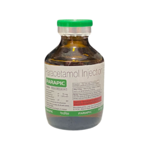 Paracetamol 75mg | Brand - Parapic | Manufacturer - PHARMA CORP | Pack of 30 ml Inj