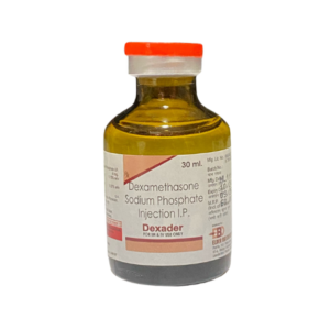 Dexamethasone 4 mg | Brand - Dexader | Manufacturer - ELDER | Pack of 30 ml Inj