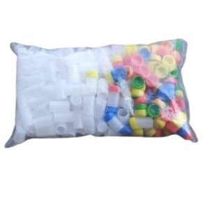 Homeopathic Empty Plastic Bottle | Size - Half Dram | Pack of 144