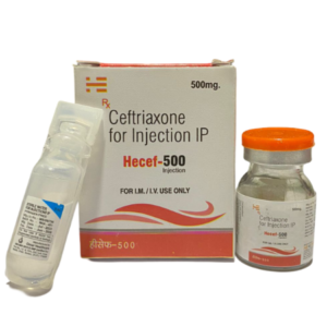 Hecef-500 | Manufacturer - Hecures Pharma | Pack of Dry Inj