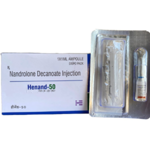 Nandrolone Decanoate | Brand - Henand-50 | Manufaturer - HECURE PHARMA | Pack of 1x1 ml inj