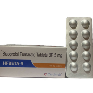 ANTI-HYPERTENSIVE | Brand - HF Beta-5 | Manufacturer - CARDMEK | Pack of 1x10 Tab