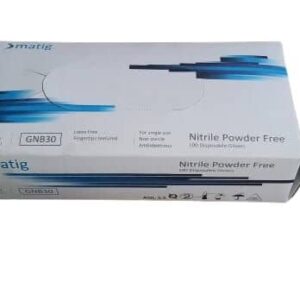 Nitrile Powder free Gloves (MFG-PRIM) | Size-M