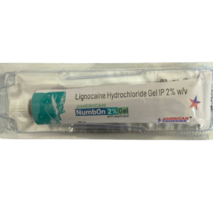 Lignocaine Hydrochloride Gel 2%W/V | Brand - Numbon 2% Gel | Manufacturer - American Remedies | Pack of 30gm