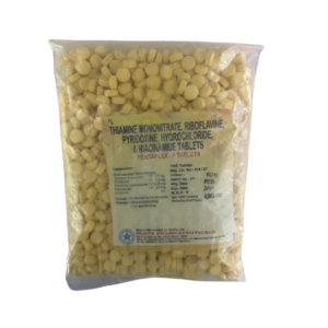 Thiamine Mononitrate, Riboflavine, Pyridoxine HCl Niacinamide | Brand - Pentaplex-P | Manufacturer - PENTA | Pack of 1000 Tab