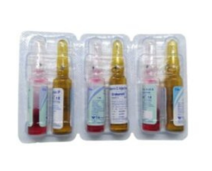 Multivitamin - Vitamin C , Vitamin B12 , Folic and Niacinamide | Brand - Eldervit-12 | Manufacturer - ELDER | Pack of 3x2x2ml Inj