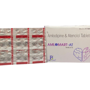 ANTI-HYPERTENSIVE | Brand - Amlomart -AT | Manufacturer - BIOFORD | Pack of 1x10 Tab