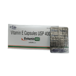 Vitamin E 400 | Brand - Elvitamin 400 | Manufacturer - ELDER | Pack of 1x10 Tab