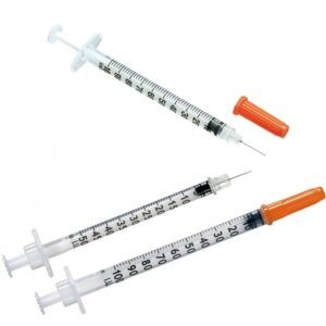 1ml Insulin Syringe With 0.25mm(31G)x6mm Needle | BD Glide With TBL(MFG-BD) | 10 pcs