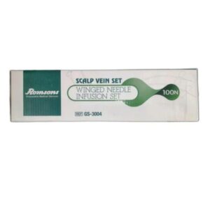 Scalp Vein Set | Needle size 22G | Brand - Romson Scalp Vein Set | Manufacturer - ROMSONS | Pack of 1 Unit