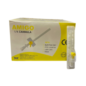 IV Cannuale Wing& Port | Manufacturer - Amigo Surgicals | 24G