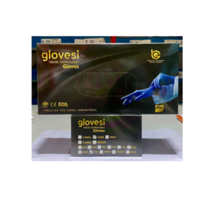 Nitrile Examination PowderFree Gloves | Manufacturer - Glovesi | Size-L