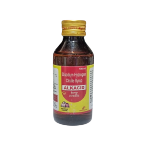 Disodium Hydrogen Citrate Syrup | Brand - Alkacid Syrup | Manufacturer - Medley Pharma | Pack of 100ml