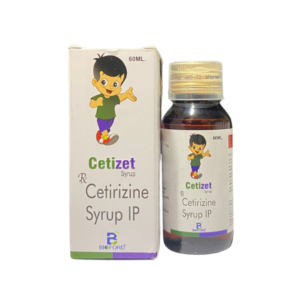 Cetrizine Hydrochloride 5 mg Suspension | Brand - Cetizet Suspension | Manufacturer - Bioford | Pack of 60ml Suspension