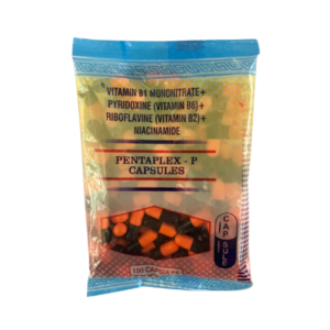 Thiamine Mononitrate, Riboflavine, Pyridoxine HCl Niacinamide (B-complex) | Brand - Pentaplex-P | Manufacturer - Penta of 100 Cap